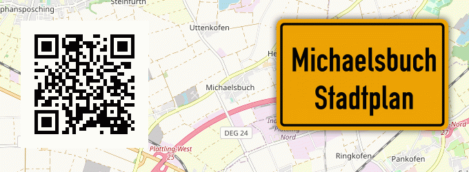 Stadtplan Michaelsbuch