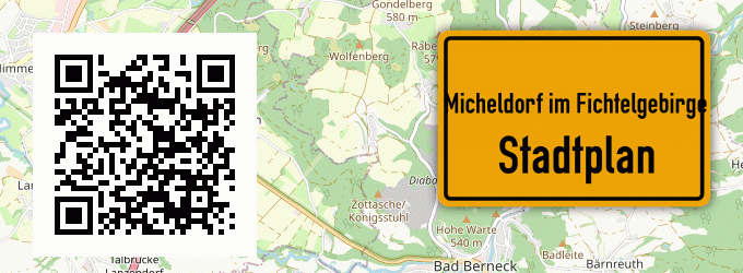 Stadtplan Micheldorf im Fichtelgebirge