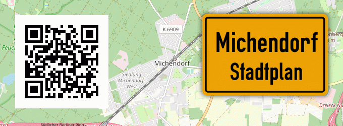 Stadtplan Michendorf