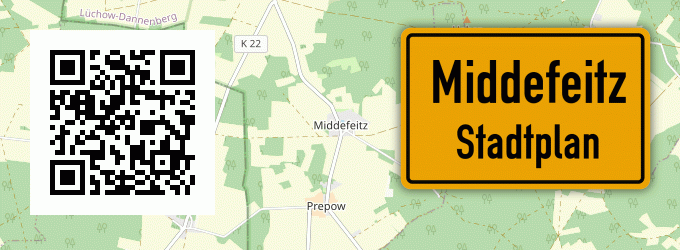 Stadtplan Middefeitz