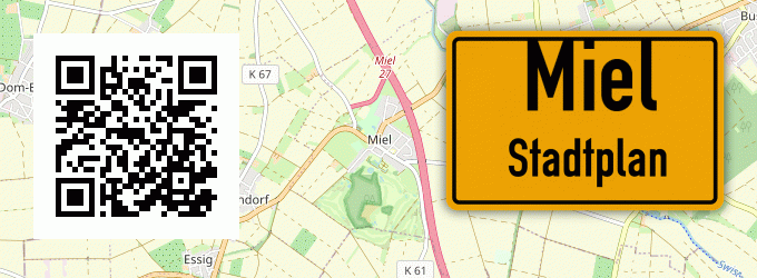 Stadtplan Miel