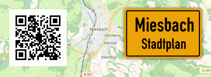 Stadtplan Miesbach