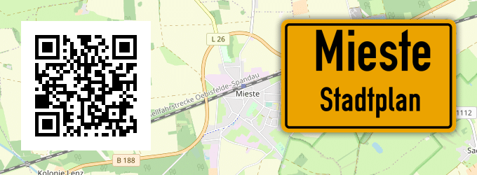 Stadtplan Mieste