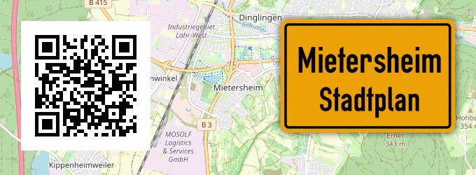Stadtplan Mietersheim