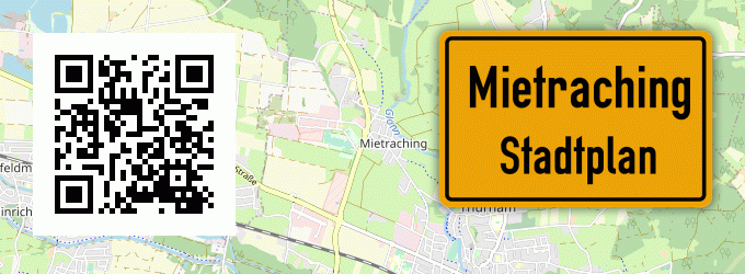 Stadtplan Mietraching, Niederbayern
