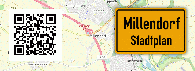 Stadtplan Millendorf