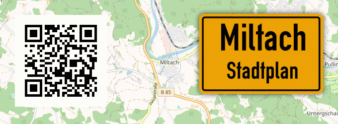 Stadtplan Miltach
