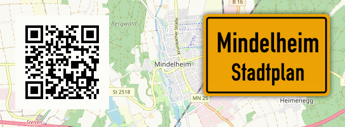 Stadtplan Mindelheim
