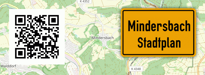 Stadtplan Mindersbach