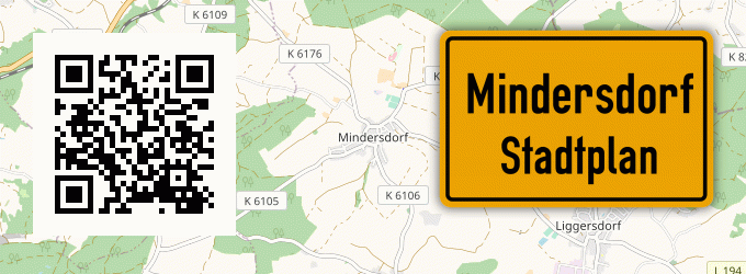 Stadtplan Mindersdorf