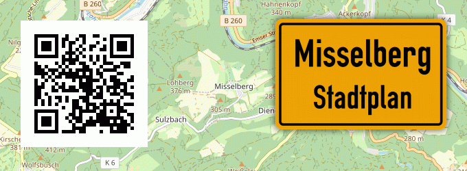 Stadtplan Misselberg