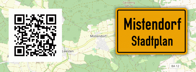 Stadtplan Mistendorf