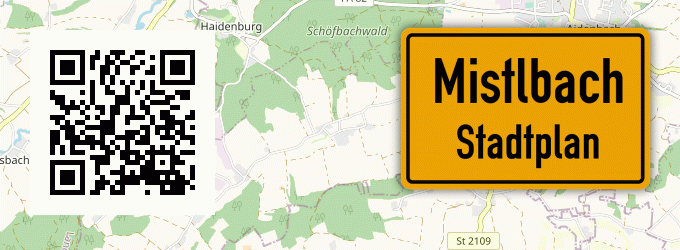 Stadtplan Mistlbach