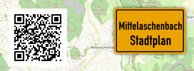 Stadtplan Mittelaschenbach