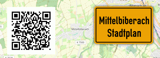 Stadtplan Mittelbiberach