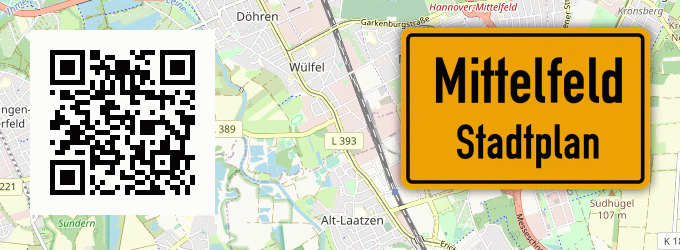 Stadtplan Mittelfeld