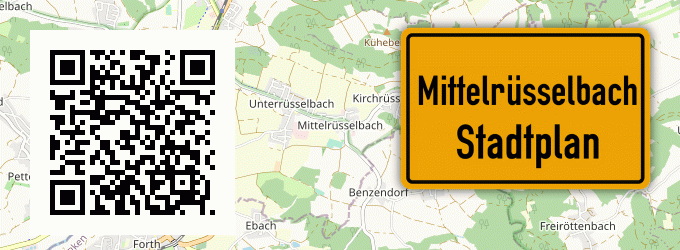 Stadtplan Mittelrüsselbach
