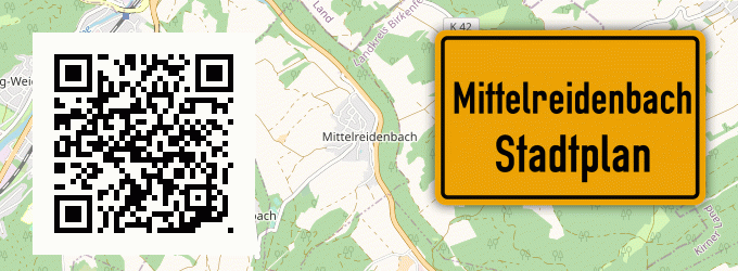 Stadtplan Mittelreidenbach