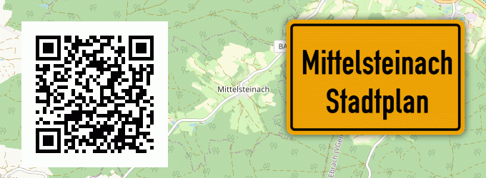 Stadtplan Mittelsteinach