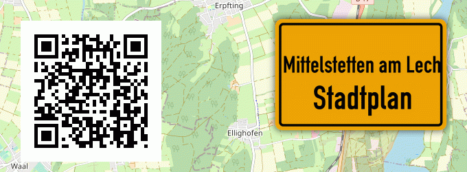 Stadtplan Mittelstetten am Lech