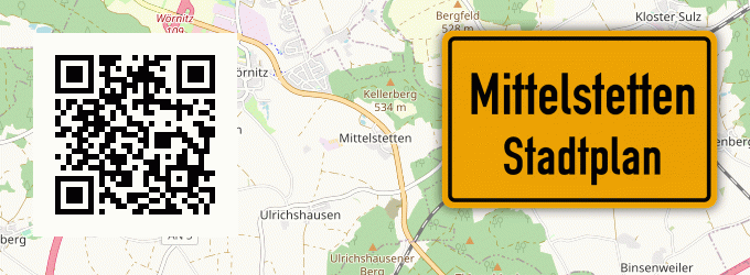 Stadtplan Mittelstetten