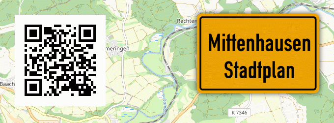 Stadtplan Mittenhausen