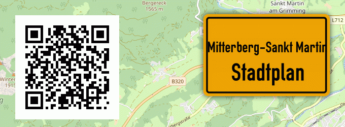 Stadtplan Mitterberg-Sankt Martin