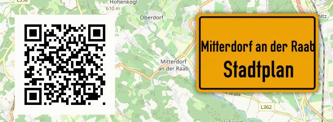 Stadtplan Mitterdorf an der Raab