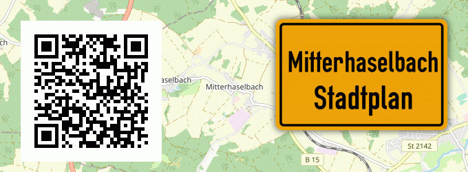 Stadtplan Mitterhaselbach