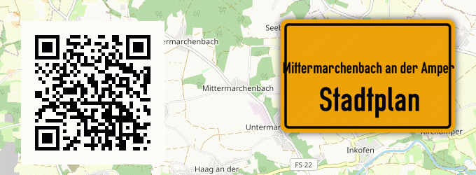 Stadtplan Mittermarchenbach an der Amper
