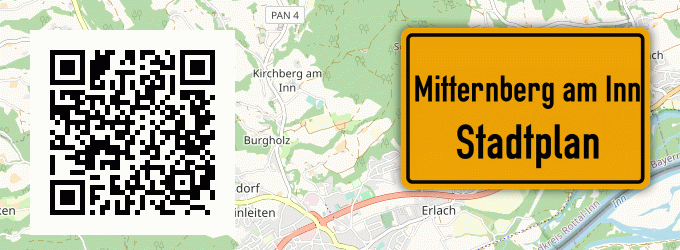 Stadtplan Mitternberg am Inn