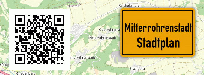 Stadtplan Mitterrohrenstadt