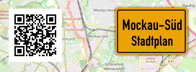 Stadtplan Mockau-Süd