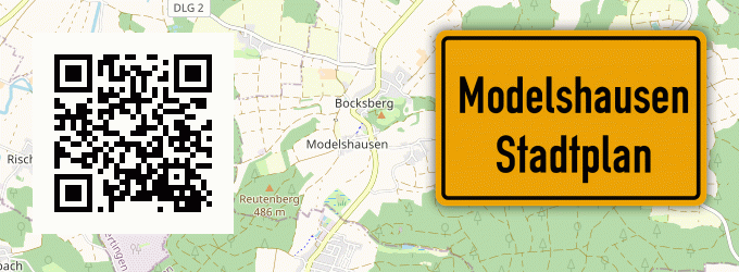 Stadtplan Modelshausen