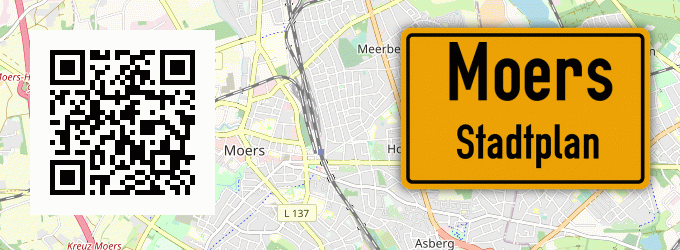 Stadtplan Moers