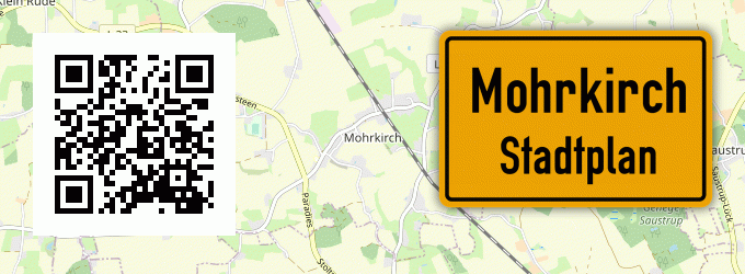 Stadtplan Mohrkirch
