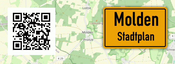 Stadtplan Molden