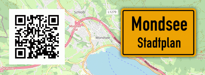 Stadtplan Mondsee