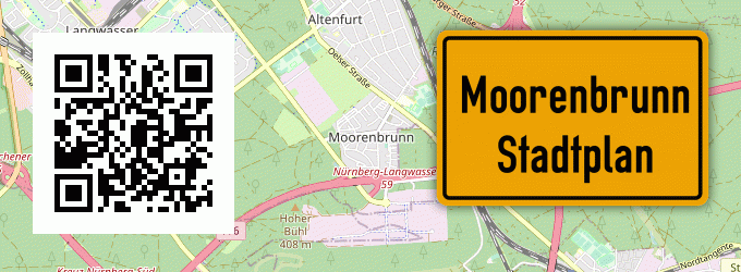 Stadtplan Moorenbrunn