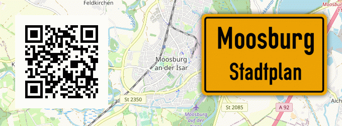 Stadtplan Moosburg