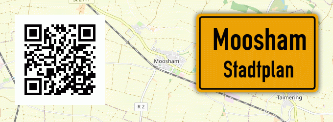 Stadtplan Moosham, Salzach