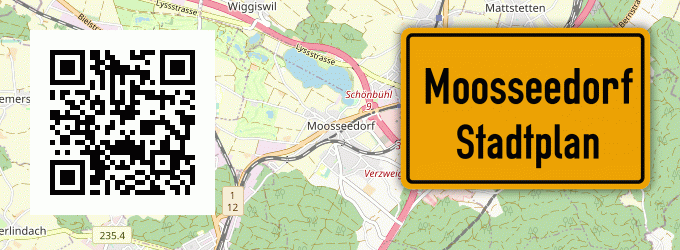 Stadtplan Moosseedorf