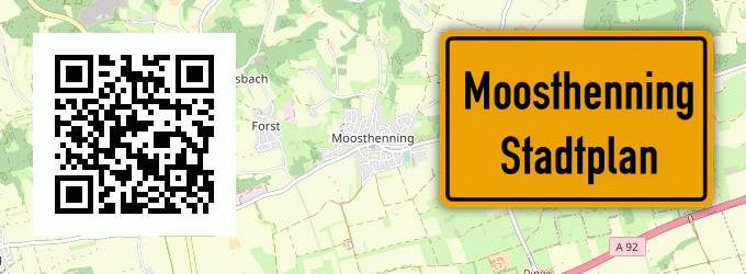 Stadtplan Moosthenning