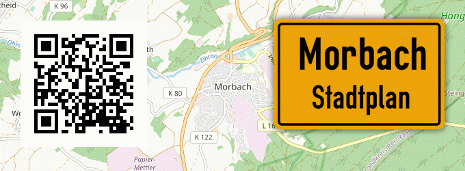 Stadtplan Morbach, Pfalz