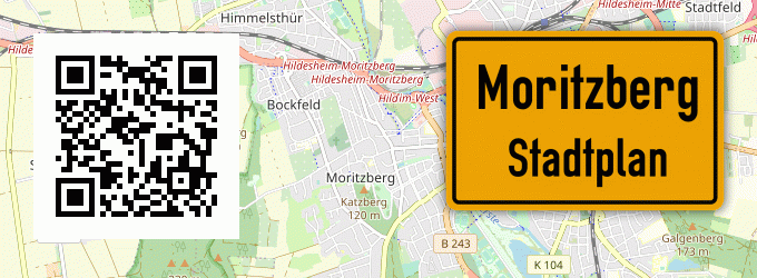 Stadtplan Moritzberg