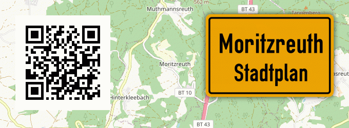 Stadtplan Moritzreuth
