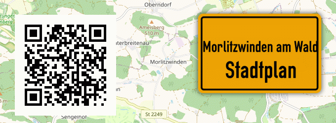 Stadtplan Morlitzwinden am Wald