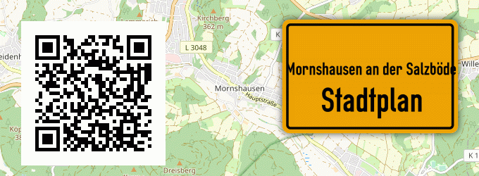 Stadtplan Mornshausen an der Salzböde