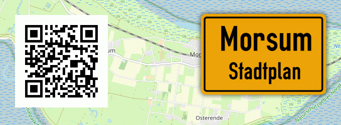 Stadtplan Morsum, Sylt