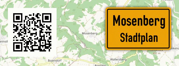 Stadtplan Mosenberg